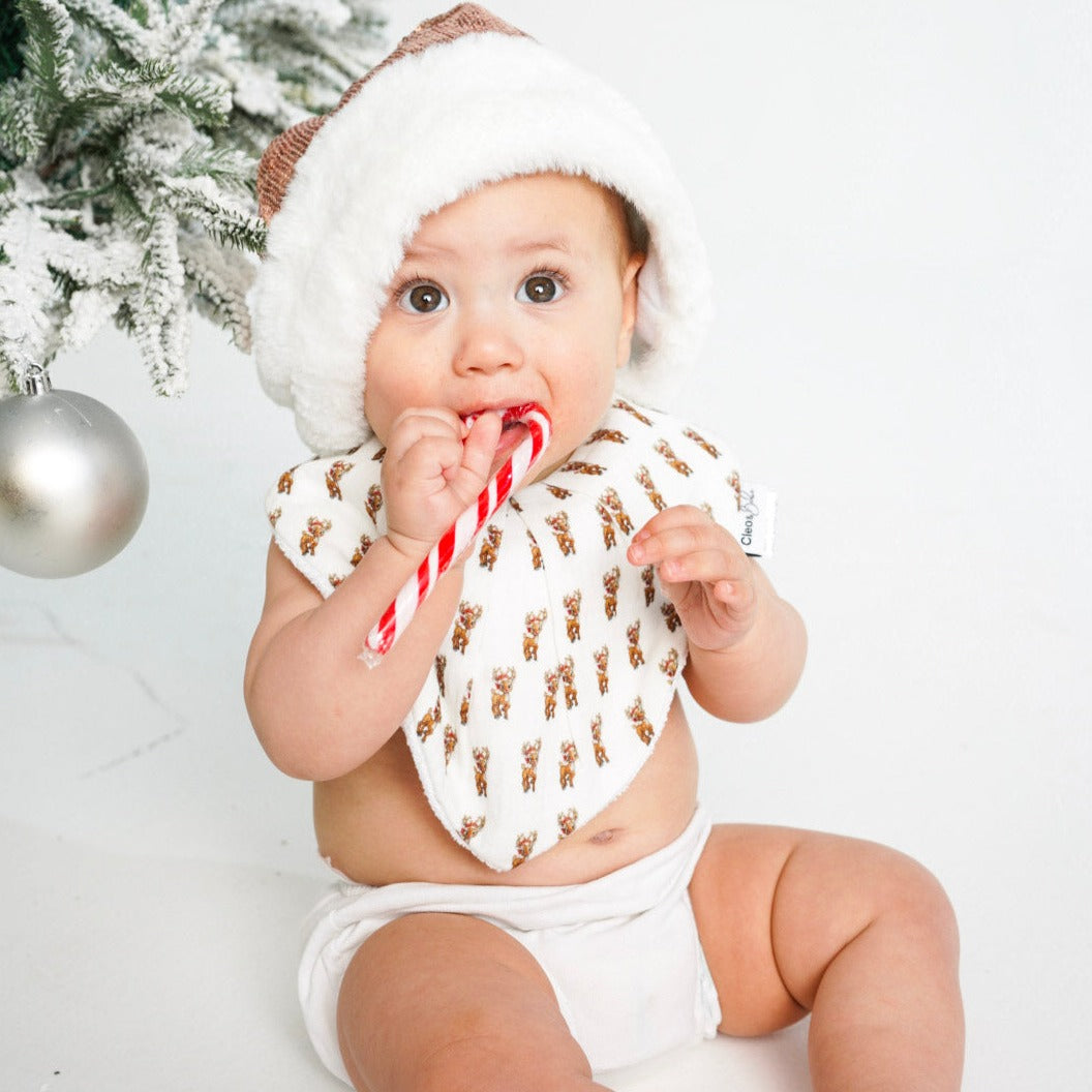 Waterproof Bandana Christmas Bibs - Three Pack Bandana or Classic