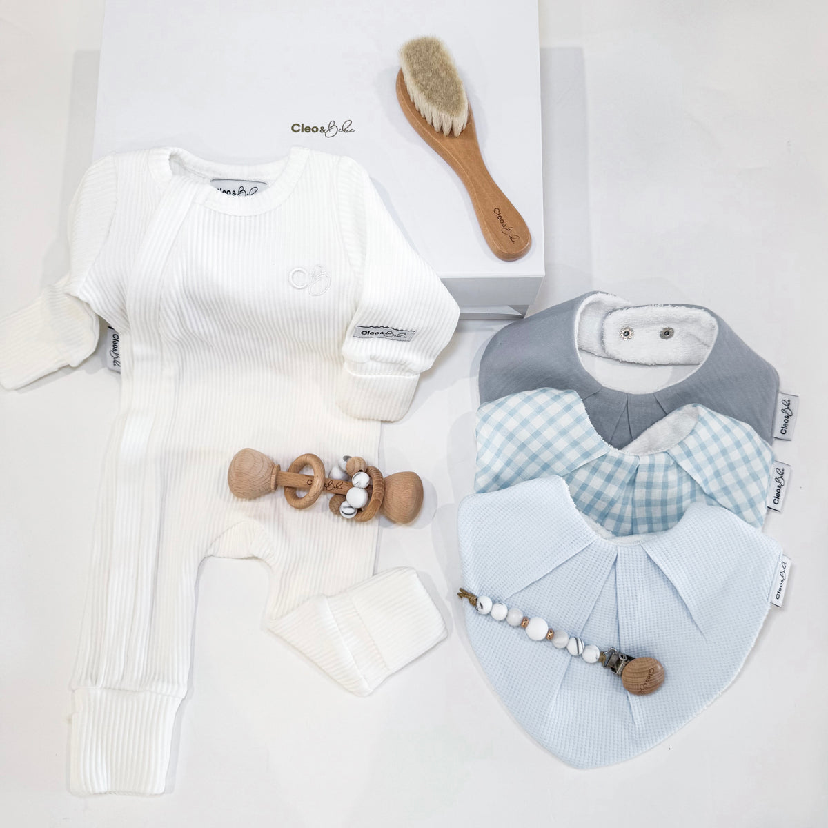 Baby Gift Box - Cozy Whites